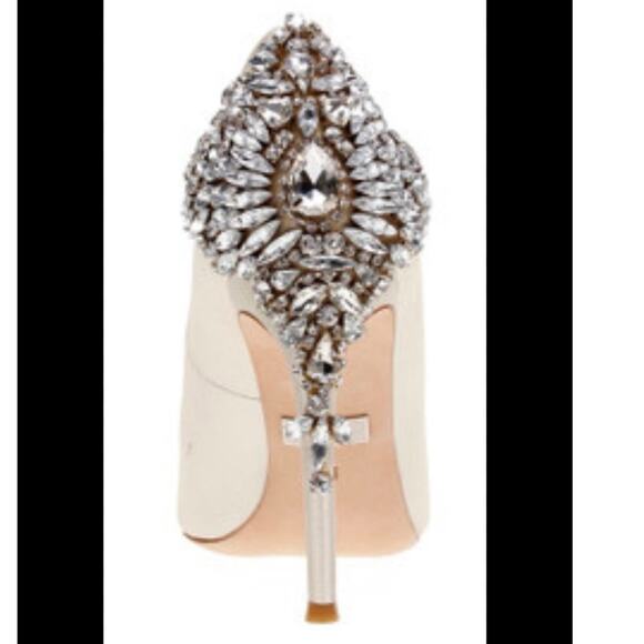 Badgley Mischka bridal Collection Sandal Nordstrom Sz 5.5 bridal formal NEW - Picture 7 of 10
